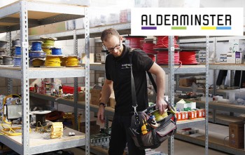 Corporate branding, lifestyle business photo shoot package for Alderminster Electrics